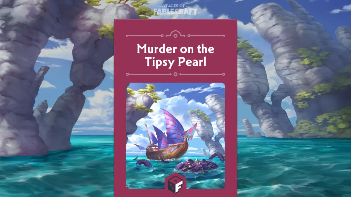 A book cover depicting a ship sailing on a turquoise ocean. The ship has purple sails with blue patterning. Large rock formations protrude from the water. A huge kraken-style beast breaks the surface of the seawater in the foreground.